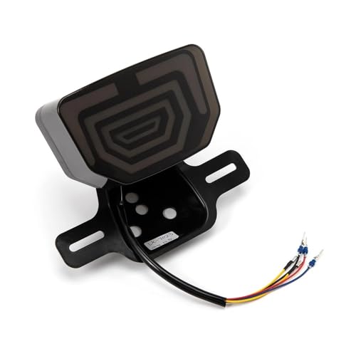 Feu arrière à LED avec support pour affronter la pluie en moto GN125 125CC
