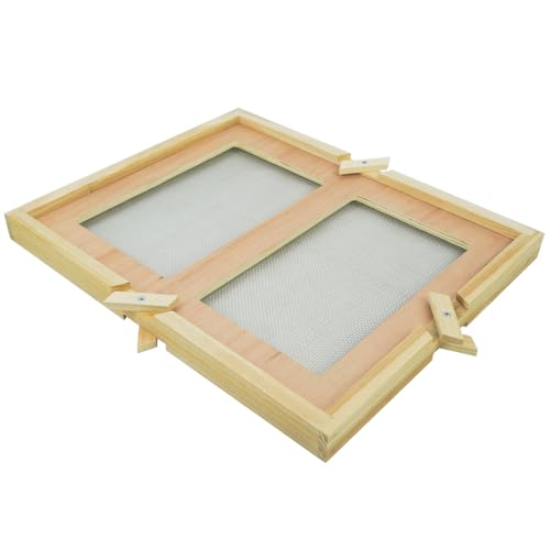 witbee Beehive Screen Board, Snelgrove Board for 10 Frame Langstroth Bee Hive, Swarm-...
