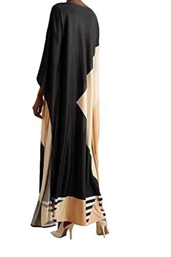 Women Long Ankle Length Casual Wear Satin Silk Printed Kaftan,Long Printed Kaftan,Beach Wear Kaftan,Caftan,Printed Kaftan,women kaftan 55892