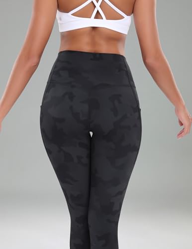 Colorfulkoala Women's Dreamlux High Waisted Workout Leggings 25" / 28" Inseam Yoga Pants with Pockets3