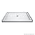 DreamLine SlimLine 34 in. D x 42 in. W x 2 3/4 in. H Center Drain Single Threshold Shower Base in White, DLT-1134420