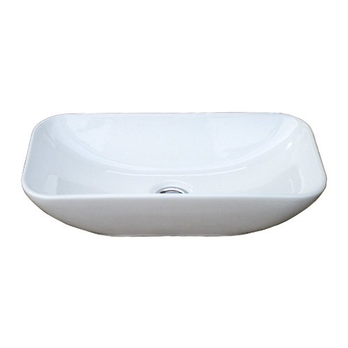 Amazon | 洗面ボウル 陶器 オンカウンタータイプ 【幅46×奥行23×高12cm