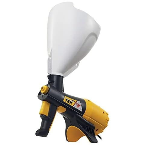 Wagner Spraytech 0520000 Power Tex Electric Corded Texture Sprayer, Sprays 3 Textured Patterns - Popcorn, Knockdown, and Orange Peel, 1 Gallon Hopper Cover