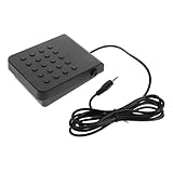 Stylish and simple: the design is elegant and , complementing any instrument's look,sustain pedal for keyboard,piano pedal for keyboard Good material: made from metal and abs material, this piano sustain pedal is sturdy and provides excellent sound t...