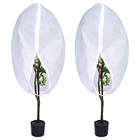Olyee Plant Fleece Jackets for Winter Cover
