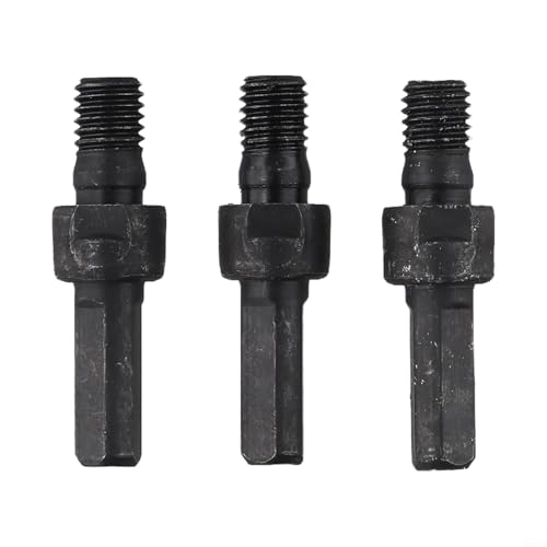 Broca escalonada de 20-35-50 mm con flauta recta para madera, metal y mármol, 3 tamaños en herramienta (3 varillas)
