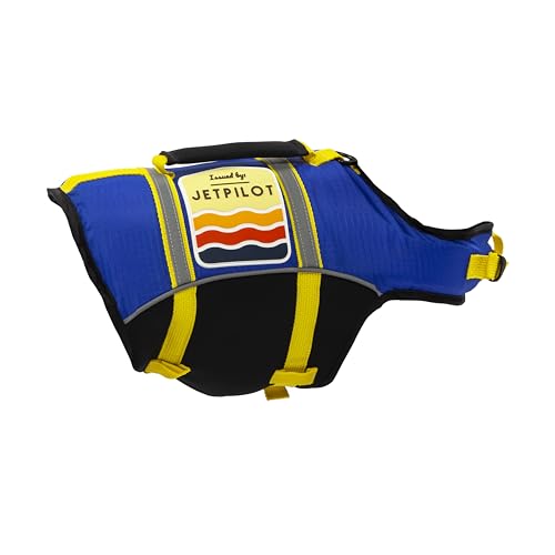 Jetpilot Dog Life Vest PFD (Blue, X-Large)