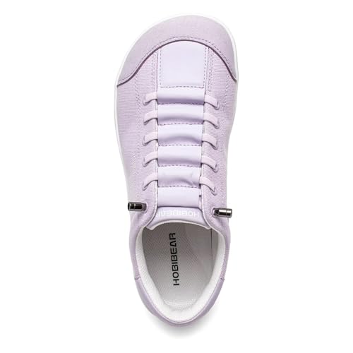 Image of HOBIBEAR Barefoot Minimalist Shoes Womens Mens | Zero Drop | Wide Width Canvas Slip-on Shoes