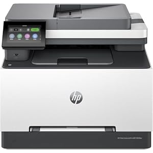 HP Color Laserjet Pro MFP 3301fdw Impresora láser a color inalámbrica todo en uno, impresora de oficina, escáner, copiadora, fax, ADF, dúplex, la mejor para la oficina (499Q5F) (renovada)