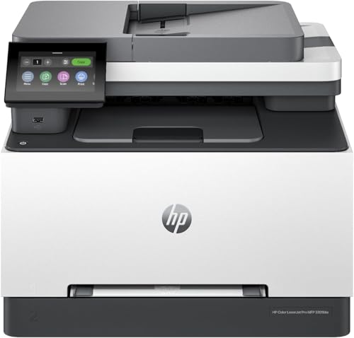 HP Color Laserjet Pro MFP 3301cdw Wireless All-in-One Color Laser Printer, Office Printer, Scanner,...