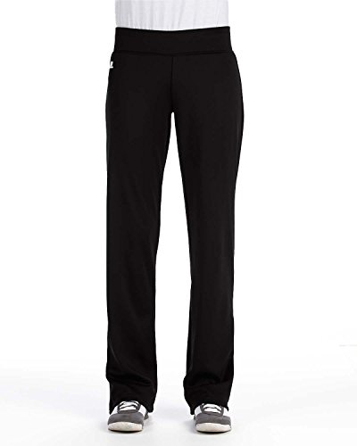 Russell Athletic FS5EFX Ladies Tech Fleece Mid-Rise Loose Fit Pant - Black - M
