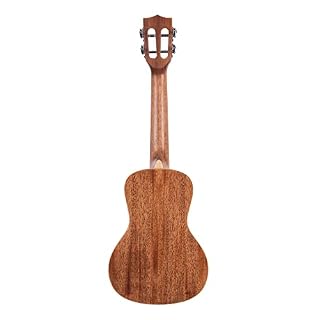 Kala KA-SMH-CG – Gloss Solid Mahogany, Ukulélé Concert - Les Beatles, Paul McCartney, John Lennon, RIngo Starr, George Harrison Kala KA-SMH-CG - Gloss Solid Mahogany, Ukulélé Concert – Image 3