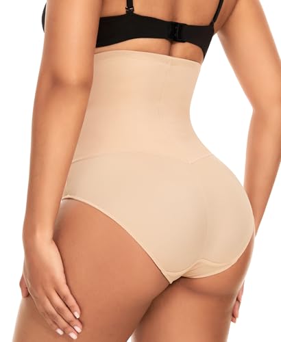 Image of Werena Tummy Control Shapewear Underwear for Women High Waist Body Shaper Panties Shaping Girdle Panty Briefs