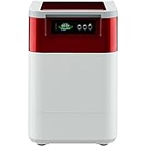 ZYLDDS Smart Electric Composter Kitchen, automatischer Food Cycler, Innenkompostmaschine für Wohnungsbauten mit Glasabdeckung, für Arbeitsplatten, Theke, Innenräume