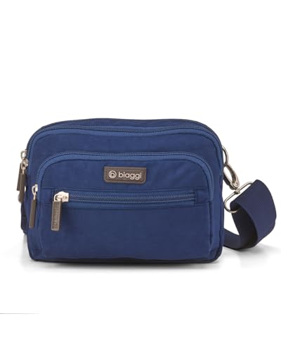 Image of biaggi Flexmates Convertible Anti-Theft Crossbody Bag for Women | Lightweight On-The-Go Travel Organizer, RFID Blocking