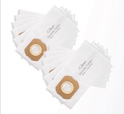 Original Omega Staubsaugerbeutel XL Paket I für Omega Contur Handstaubsauger 12x Beutel 4x Motorfilter