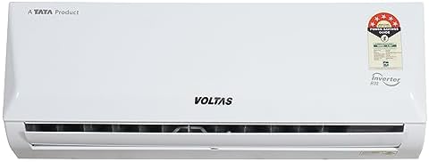 Voltas 1 Ton 5 Star, Inverter Split AC(Copper, 5-in-1 Adjustable Mode, Anti-dust Filter, 2023 Model, 125V Vertis Emerald Marvel, White)