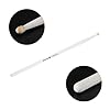 PATIKIL Maple Wood Drumstick Anti Slip Drum Stick 5A White 1 Pair for Drumming Musical Instrument Percussion #3