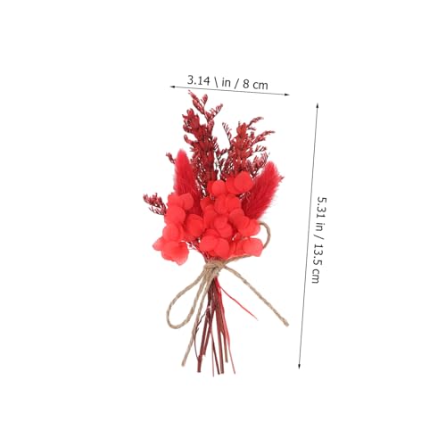 Mini ramo de flores secas Zerodeko para decoración miniatura 5