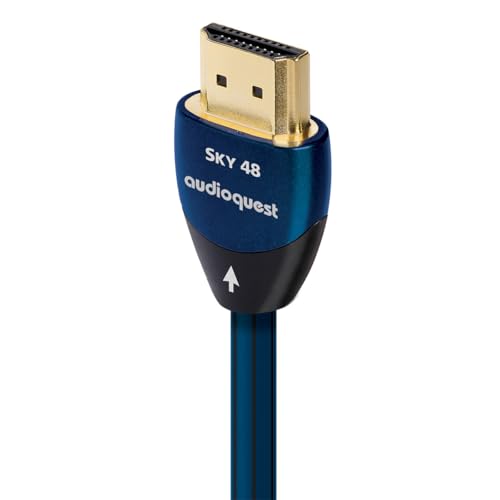 Image of AudioQuest Sky 48 Gbps 8K 10K Ultra High Speed HDMI Cable - Pair (3.0 Meters)