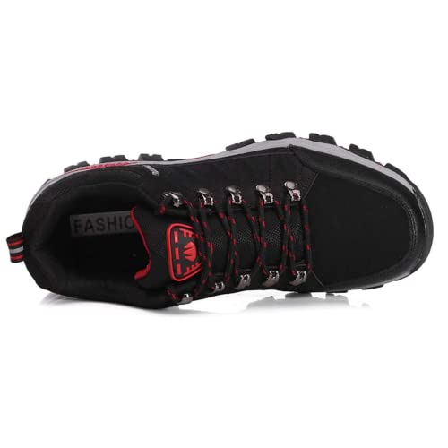 BORAMAX Men's Sneakers Outdoor Sports Climbing Hiking Shoes Waterproof Trekking Suede Non-Slip Running Shoes Mens Climbing Shoes4