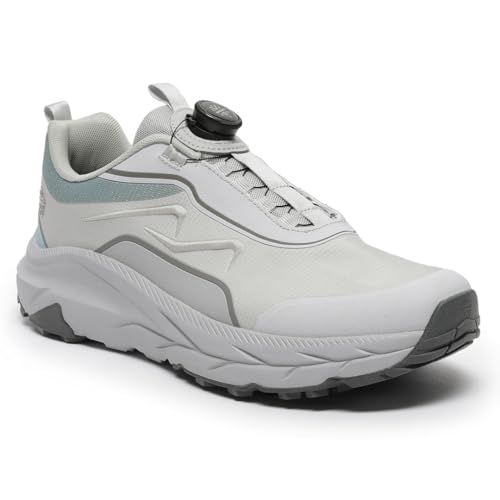 Image of CULT Trailblazer Men's Outdoor Shoes | Lightweight & Breathable Upper | Adjustable Dial Lace | Enhanced Stability & Cushioning for Trekking | Superior Anti-Slip Grip | Everyday Hiking Wear