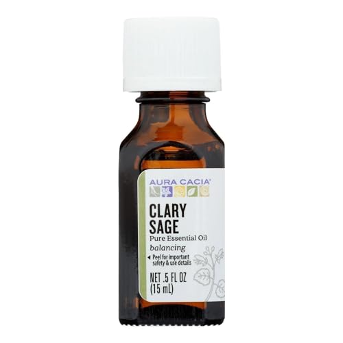Aura Cacia Aceite Esencial Clary Sage 15 ml miniatura 1