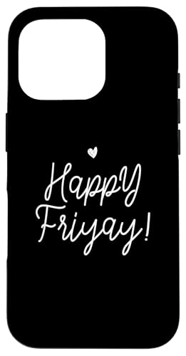 Funny Happy Fri-Yay Friday Lovers Fun Teacher �X�}�z�P�[�X iPhone 16 Pro �p