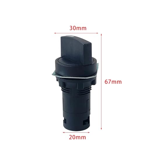 Sélecteur autobloquant cylindrique XB7-ED21 22mm 2 positions 1NO 5A