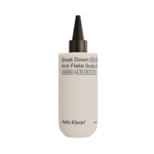 Hello Klean Break Down Anti-Flake Scalp Soak - Löst Produkt- & Mineralablagerungen auf - Reinigt, entgiftet & hydratisiert Deine Kopfhaut - Verhindert mit Apfelweinessig eine Überproduktion von Öl