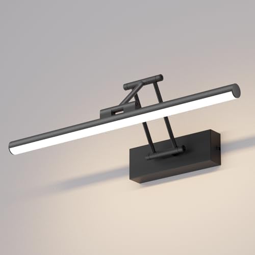 Klighten Lampe LED pour miroir de salle de bain, 40 cm, rotative,...