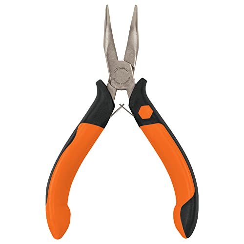 TRUPER PM-PC4 Bent Nose Pliers, Comfort Grip 4 13/16