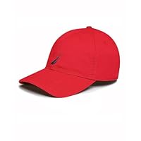 Nautica Men's Anchor Essential Cap, Red, One Size