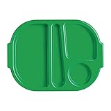 Olympia Kristallon Lebensmittelfach Tablett Klein Grün (10er Pack)