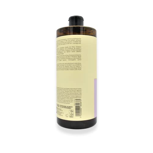 Linange Hydranourish Shampoo With Milk, Keratin, And Olive Oil - Hydrating And Nourishing Shampoo For Dry And Frizzy Hair, 965Ml / 32.6 Oz. #TOP2
