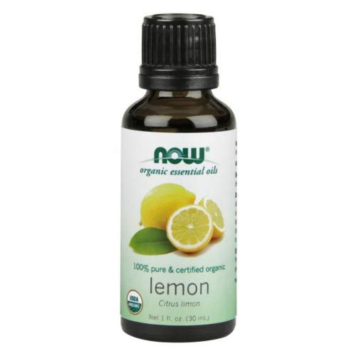 Now Foods Lemon Oil Organic 100% Pure, 1 ounce ( Multi-Pack)