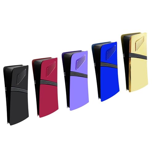 Image of PS5 Pro Console Face Plate Cover for PS5 Pro Digital Edition (Rose Red)