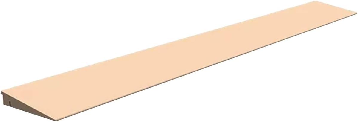 Schody rampowe Podjazdy progowe, plastikowe podjazdy dla wózków inwalidzkich, drzwi do łazienki, przenośne podjazdy progowe(100x12x2cm)