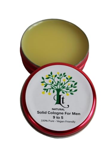 Image of Solid Cologne After Shave Balm For Men, Wild Citrus For Every Day, 30ml Tin, 100% Natural