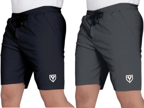 Image of Septem Men's Lycra Blend Shorts with Stylish Design Comfortable & Versatile Active Sports Wear Combo Pack