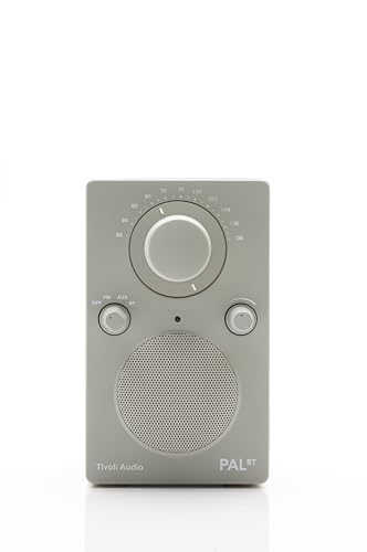 Tivoli Audio PAL BT (Gen 3) Portable Bluetooth FM Radio/USB-C / (Gray)