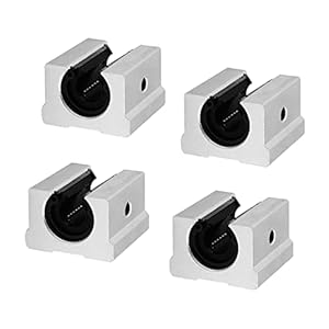 GooEquip 4 Stücke SBR20UU Linearkugellager
