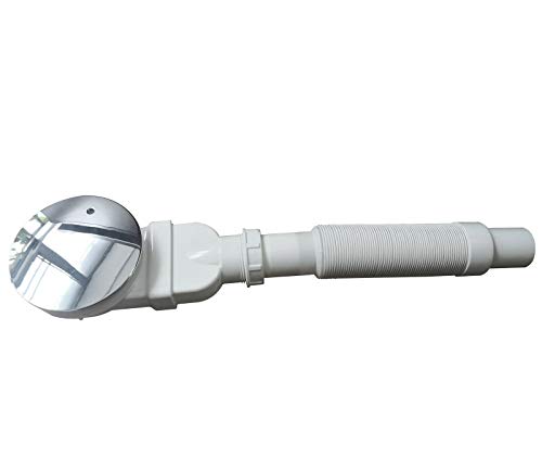 Ablaufgarnitur Ablauf Dusche Schneller Durchfluss Abfluss für Duschtasse Duschwanne mit Ablaufloch 90mm