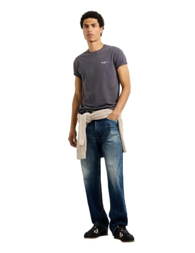 Pepe Jeans Original Basic 3N T-Shirt für Herren, Grau, Größe S – Ansicht 4