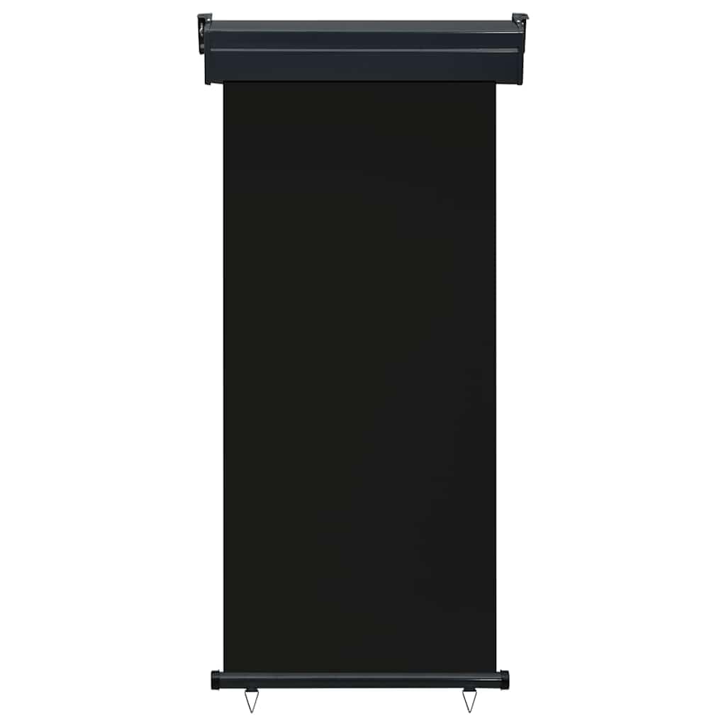 Store vertical de balcon noir 85x250 anti-vis-à-vis réglable