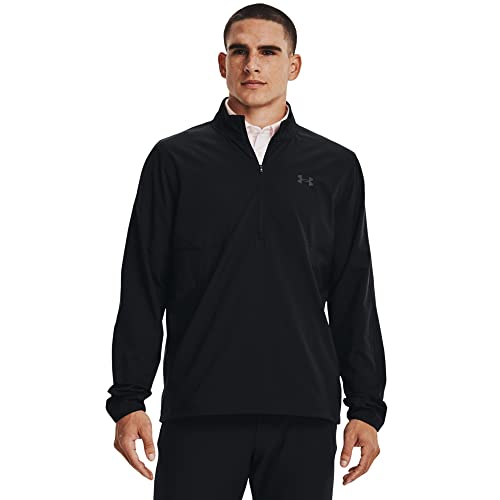Under Armour Storm Windstrike - Jersey De Golf Para Hombre, Cortavientos, Elástico, Cremallera 1 2, Negro , S Under Armour Storm Windstrike - Jersey De Golf Para Hombre, Cortavientos, Elástico, Cremallera 1 2, Negro , S