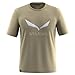 Salewa Solidlogo Dry T-Shirt M, Quicksand, XL