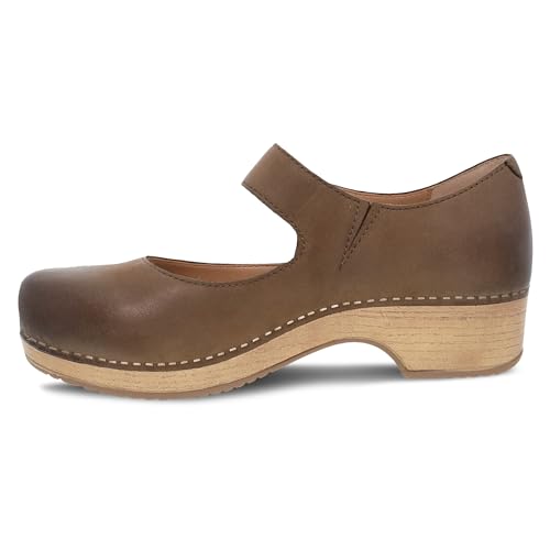 Image of Dansko Beatrice Mary Jane Clog for Women - Memory Foam and Arch Support for All -Day Comfort and Support - Lightweight EVA Outsole for Long-Lasting Wear