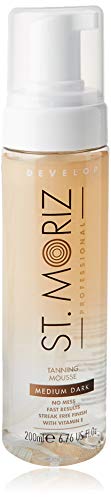 St. Moriz Professional zelfbruinende mousse CLEAR Medium Dark, 200 ml