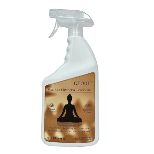 Geode Yoga Mat Cleaner and Deodorizer Spray - Sweet Lavender Esse...